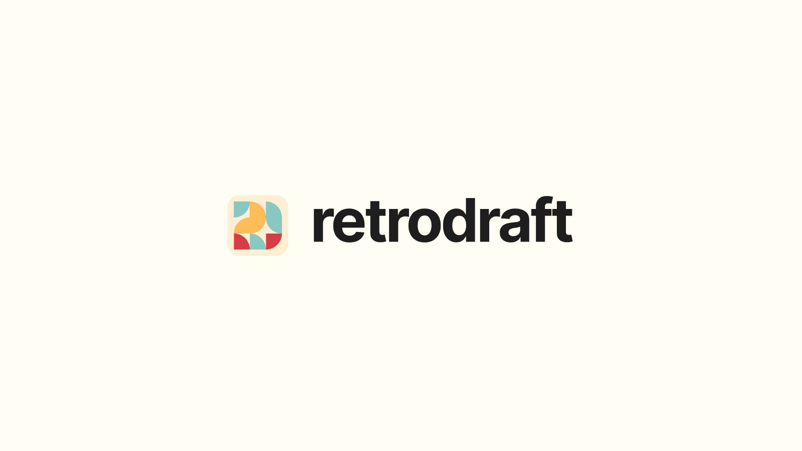 Retrodraft Landing Page